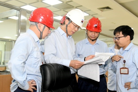 公司領導赴臺電督導迎峰度夏能源保供工作